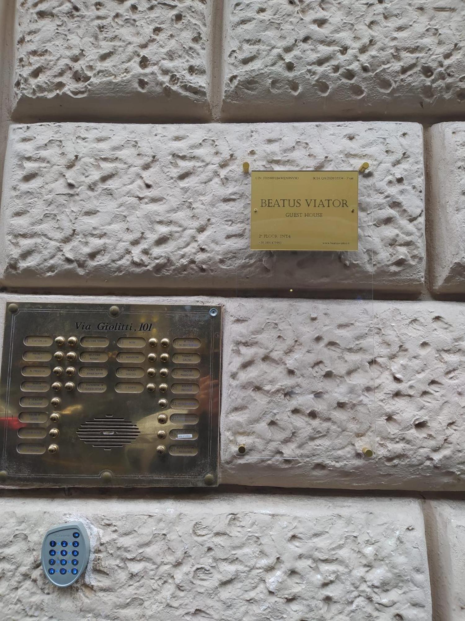 Beatus Viator Guest House 罗马 外观 照片